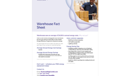 Warehouse Fact Sheet