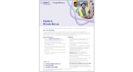 Made in Illinois Fact Sheet